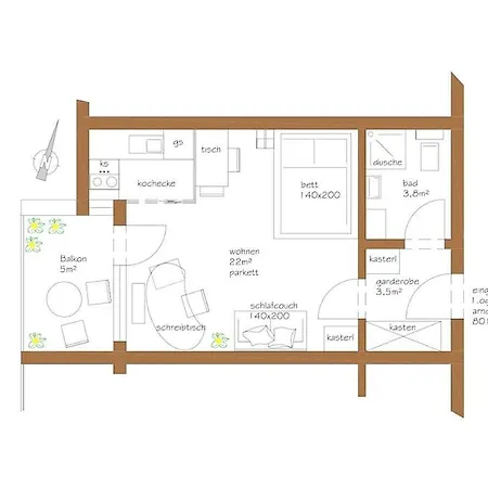 Appartement Apartment City Graz